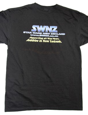 Prototype SWNZ t-shirt: rear
