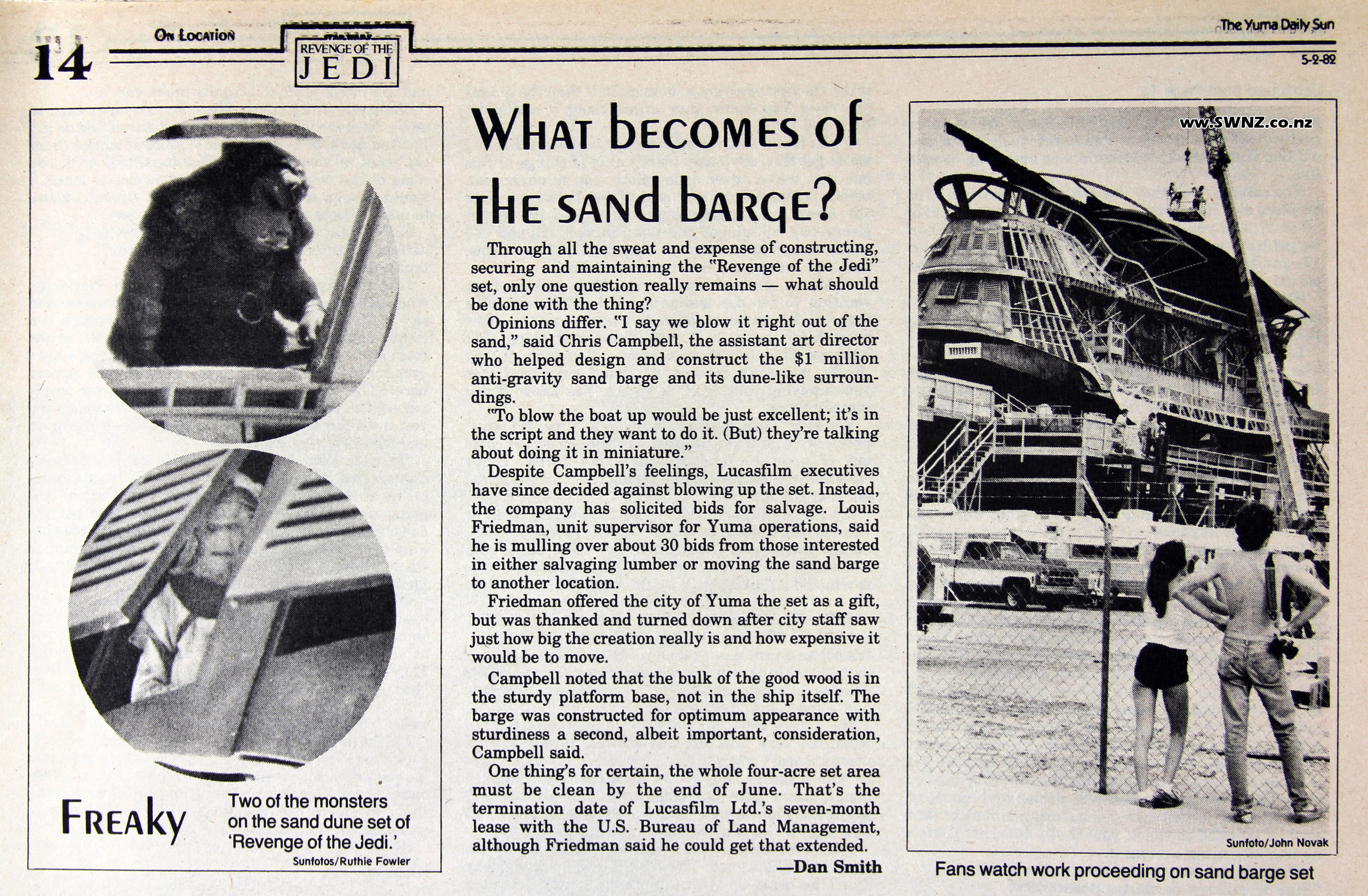 Yuma Daily Star, May 2nd 1982