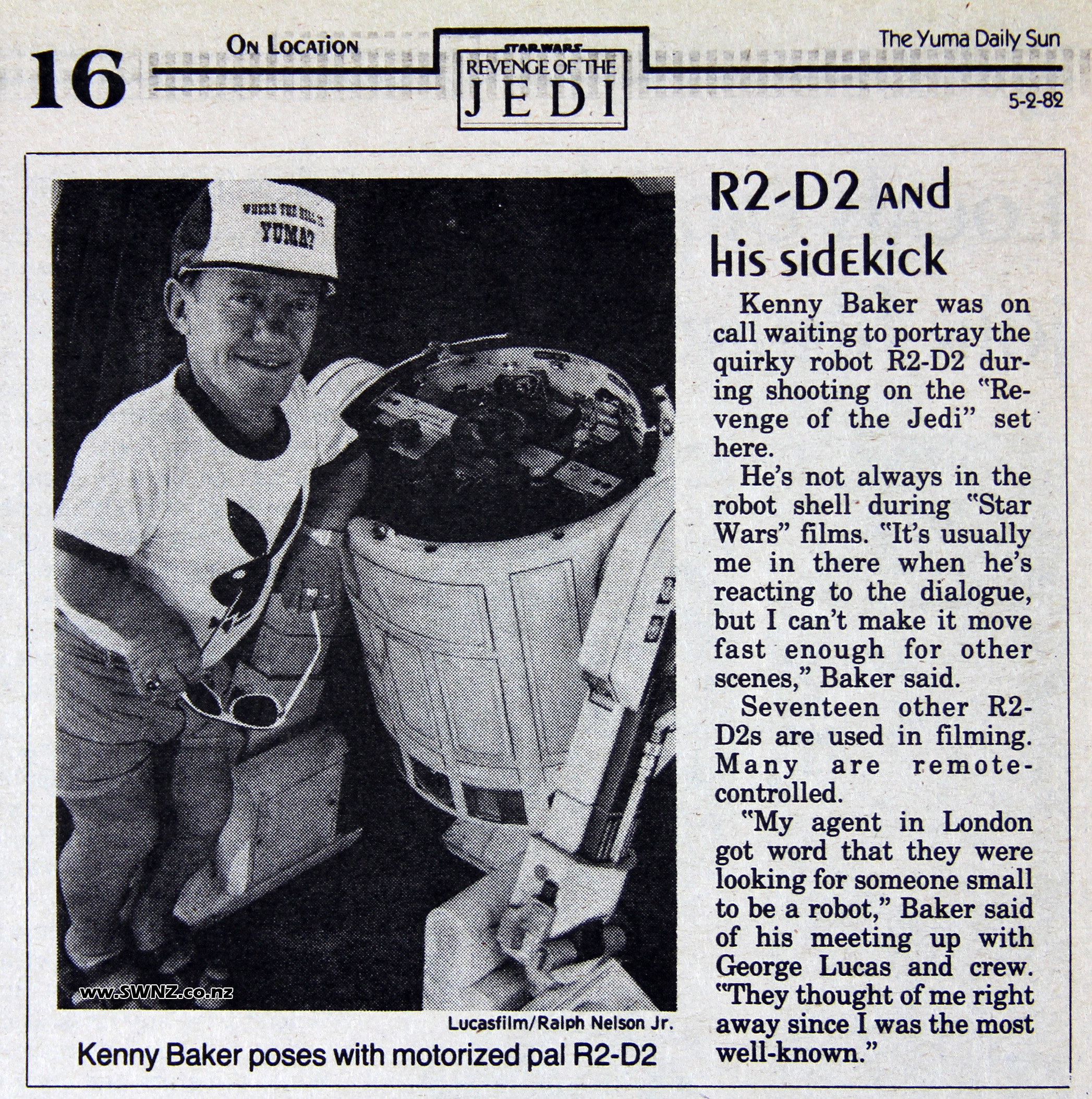 Yuma Daily Star, May 2nd 1982