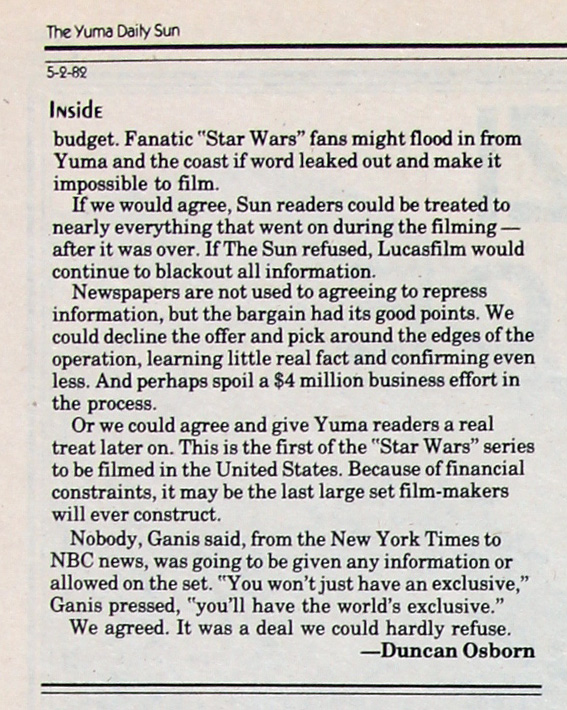 Yuma Daily Star, May 2nd 1982