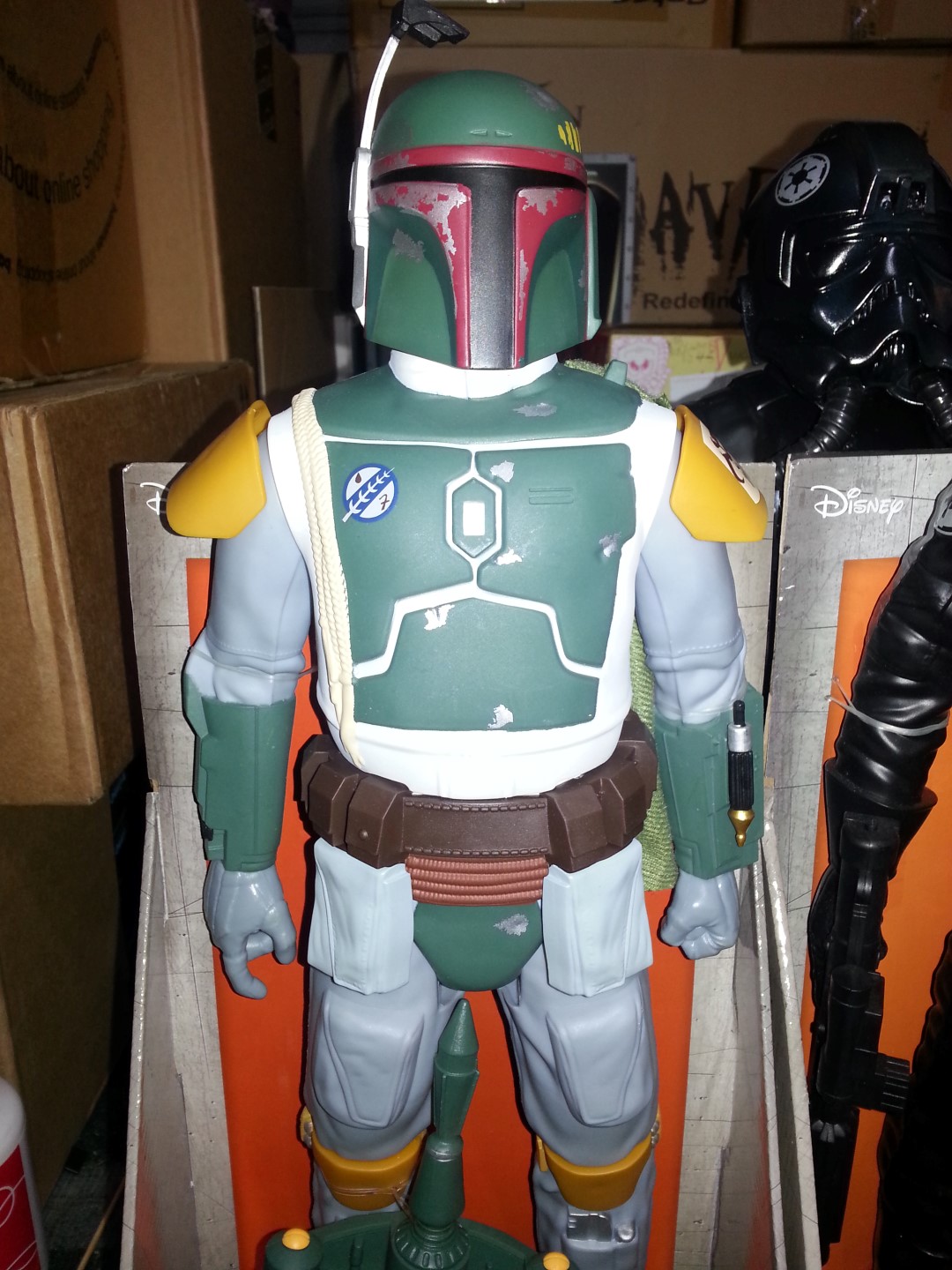 Boba Fett Looks Great for this size. Lots of details.