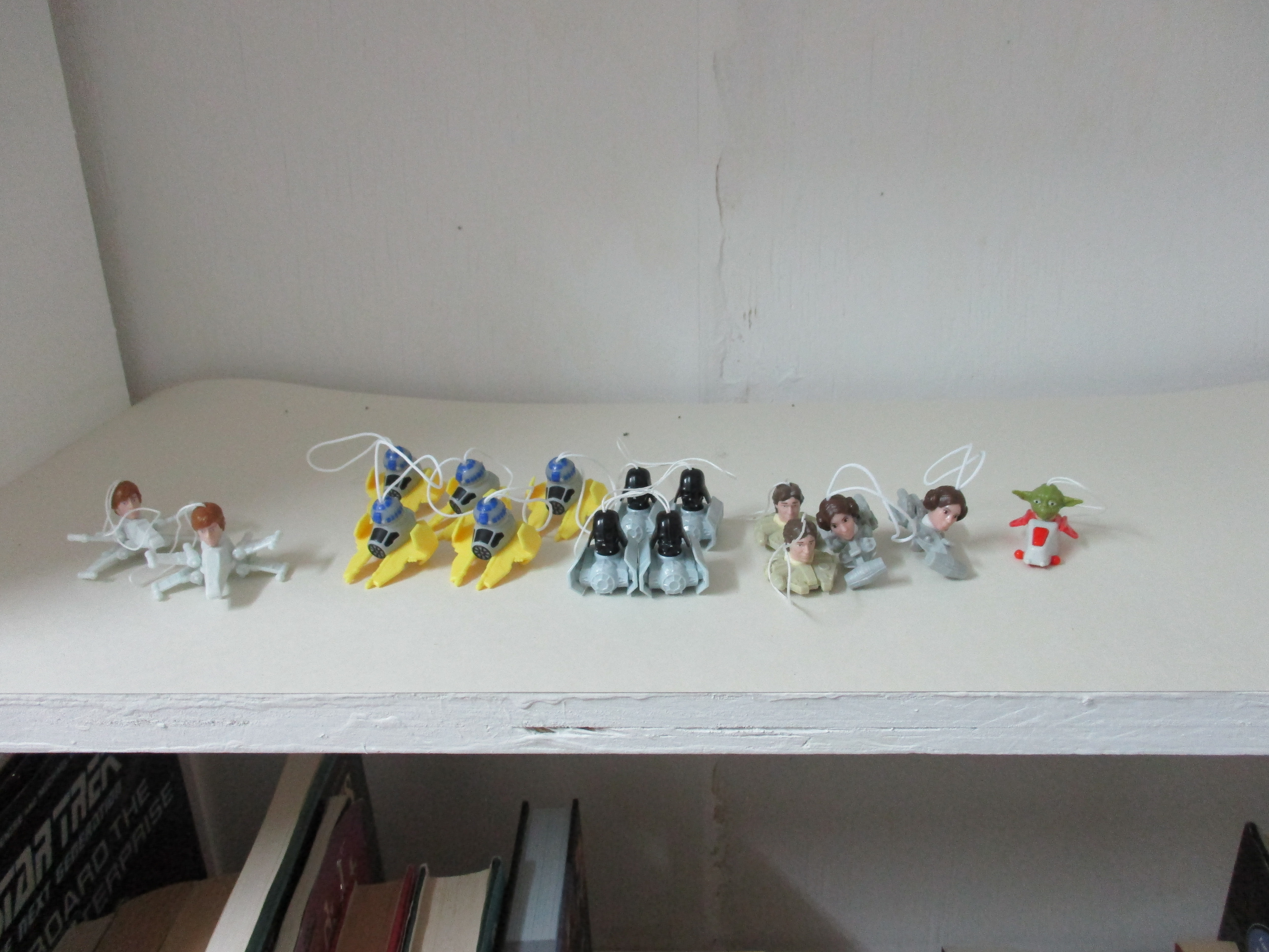A lot of kinder surprises where consumed
