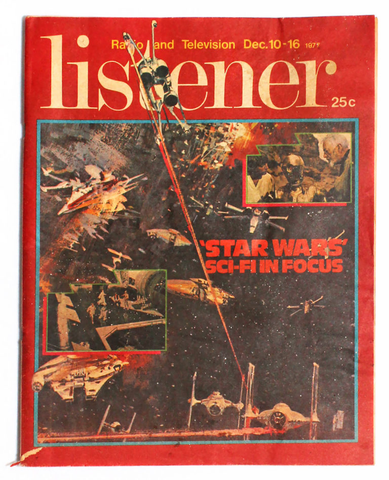 Listener Magazine 1016 Dec 1977 SWNZ, Star Wars New Zealand