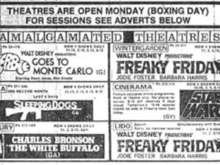 Star Wars: A New Hope, 24 December 1977 Star Wars: A New Hope, 24 December 1977