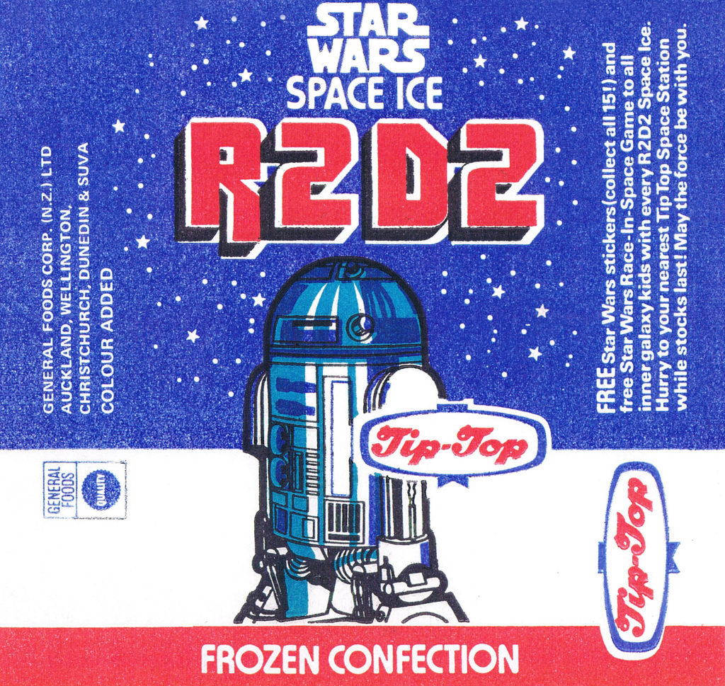 R2-D2 Space Ice wrapper