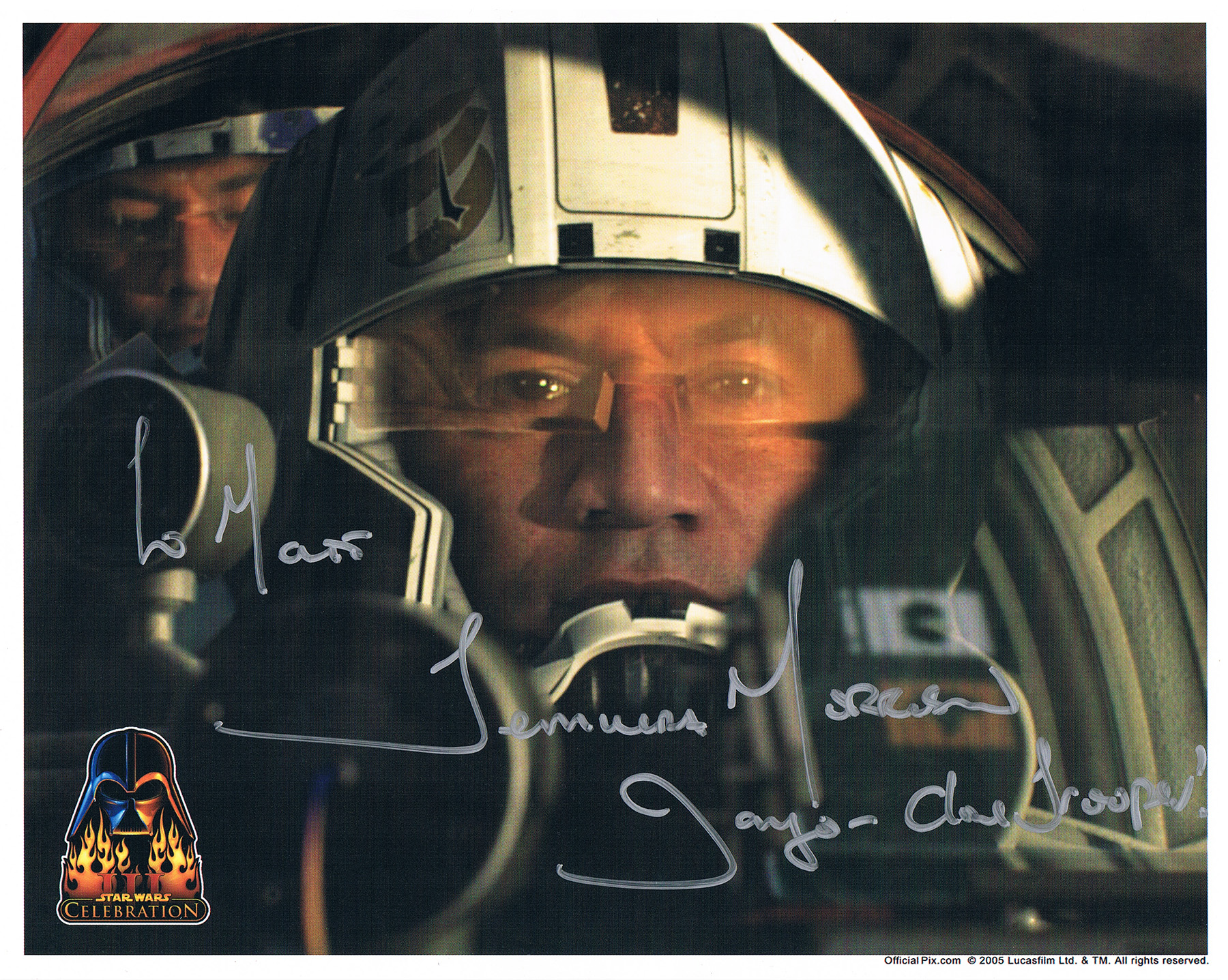 Temuera Morrison autograph