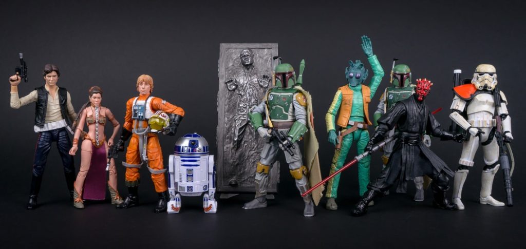 Star Wars Hasbro Black Series 6" action figures