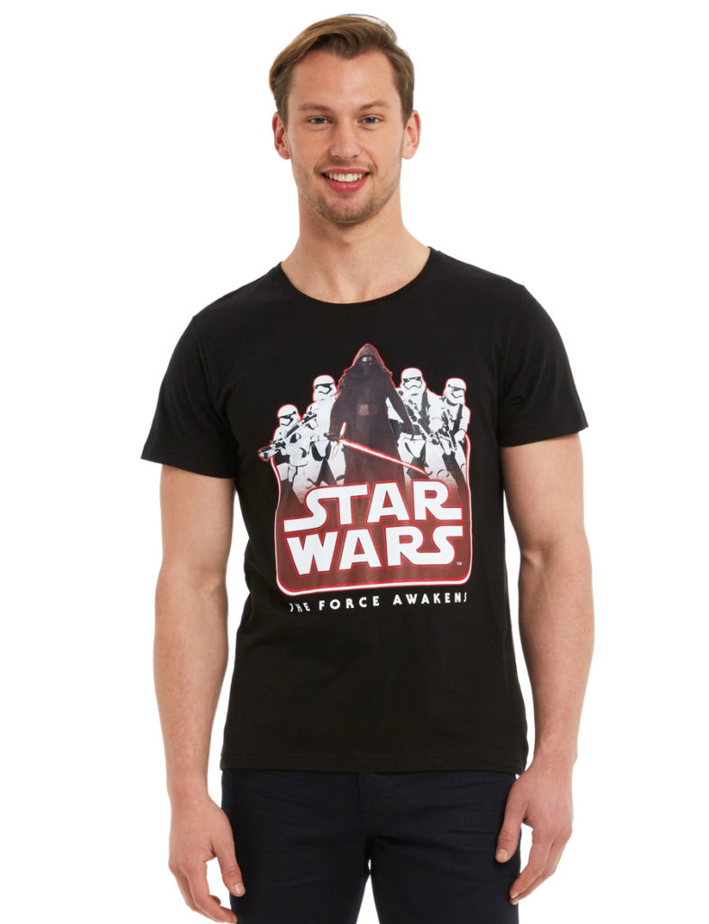 Farmers - men's Star Wars The Force Awakens t-shirt (black)