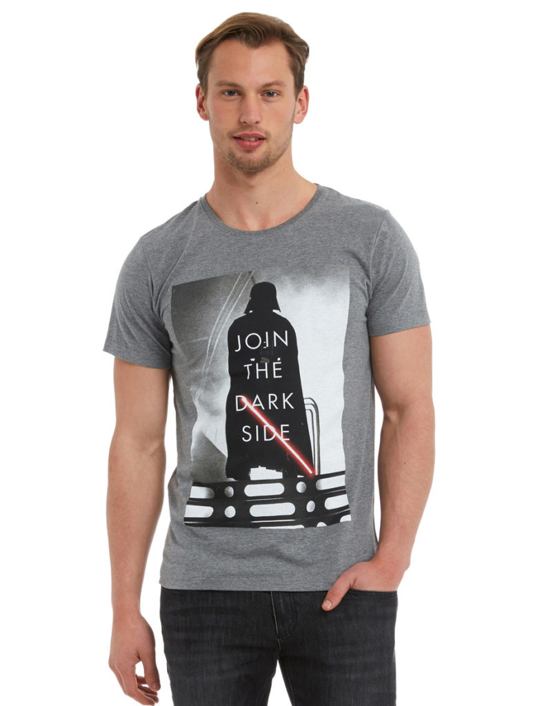 Farmers - men's Darth Vader Dark Side t-shirt (grey)