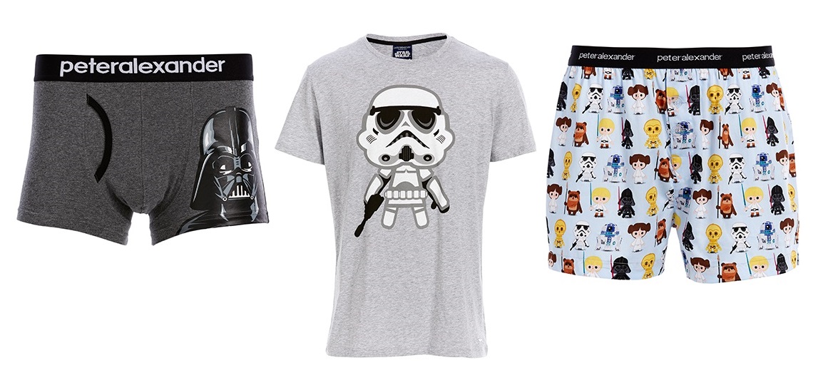 Peter Alexander - men's Star Wars sleepwear and underwear