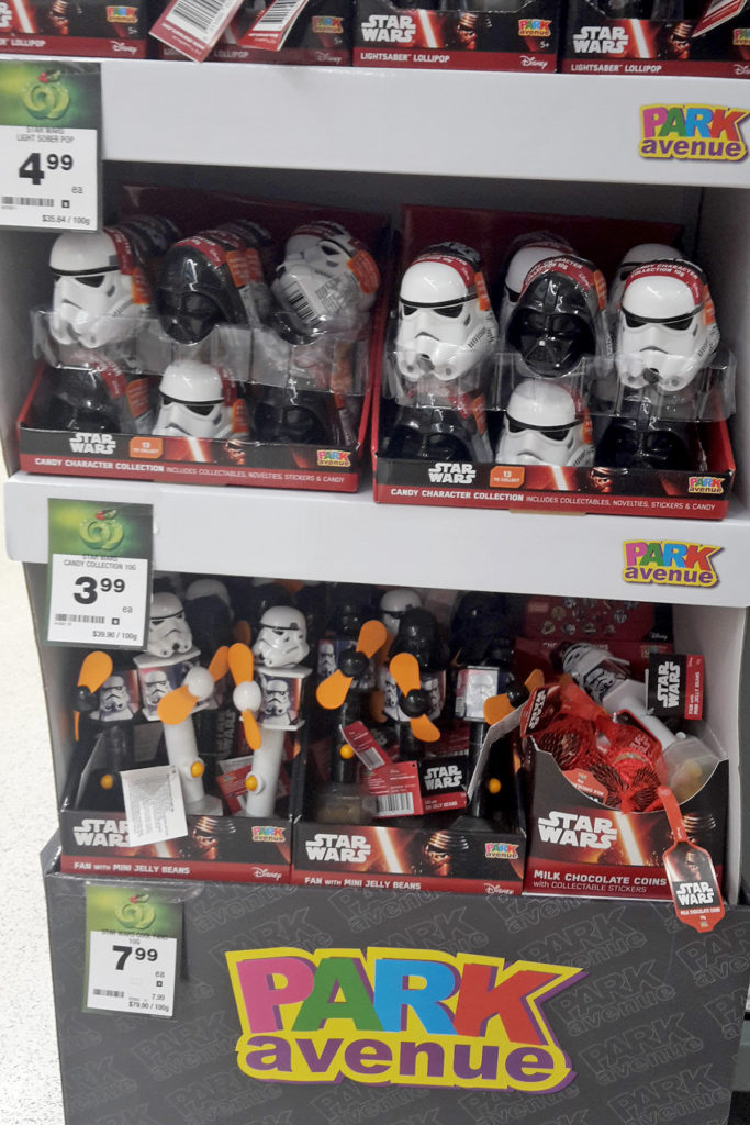 Park Avenue Rogue One products at Countdown