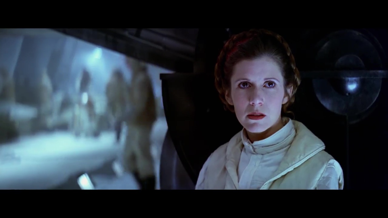 Carrie Fisher, Princess Leia, The Empire Strikes Back