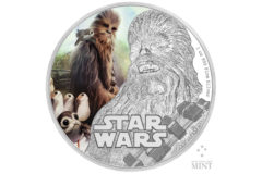 NZ Mint The Last Jedi Coin - Chewbacca