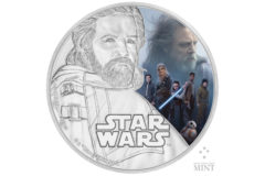 NZ Mint The Last Jedi Coin - Luke Skywalker