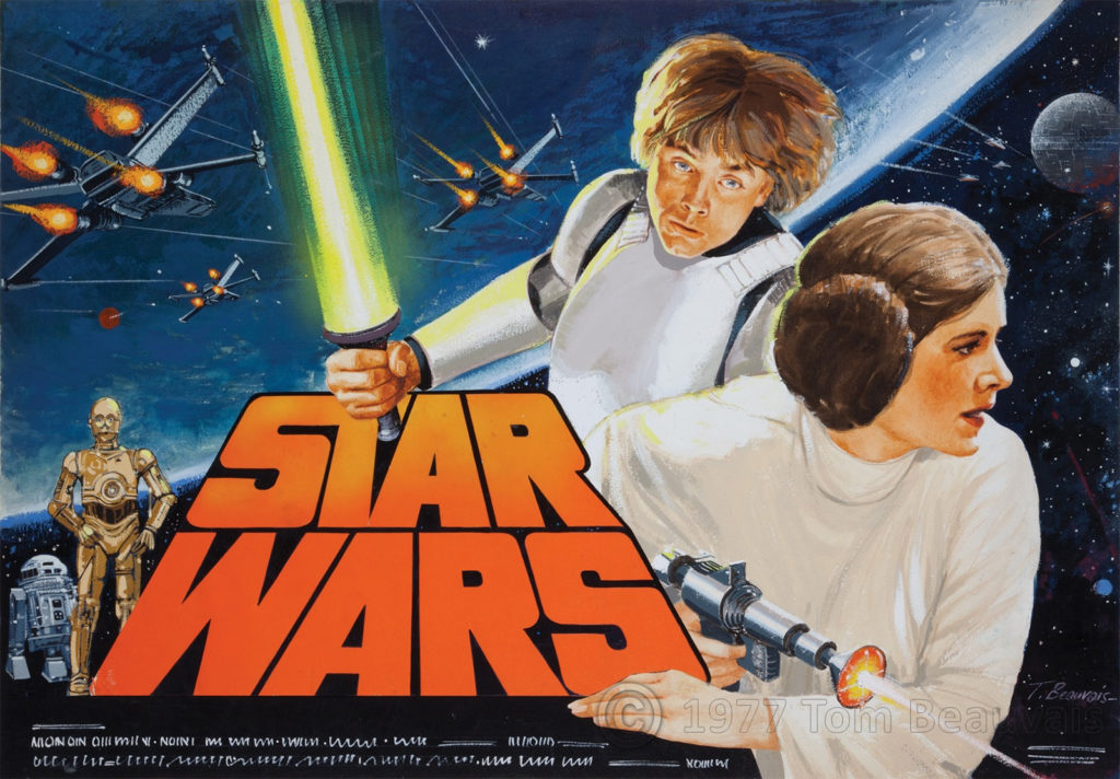 Tom Beauvais Star Wars Poster