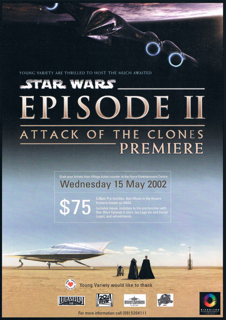 Attack of the Clone NZ Movie Premierea