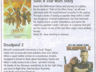 Sunday Star Times, 27 May 2018 Sunday Star Times, 27 May 2018