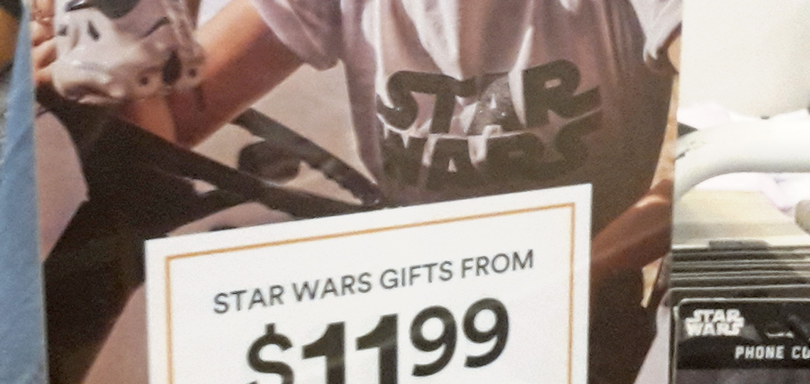 Star Wars Shopping Mall Christmas Gift Guide
