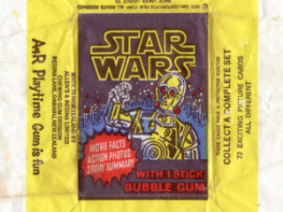 Allen's and Regina New Zealand bubblegum wrapper