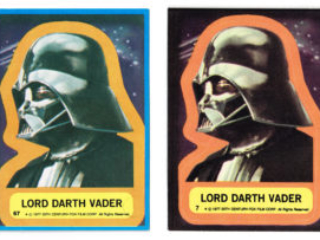 Allen's and Regina no.67 vs Topps no.7