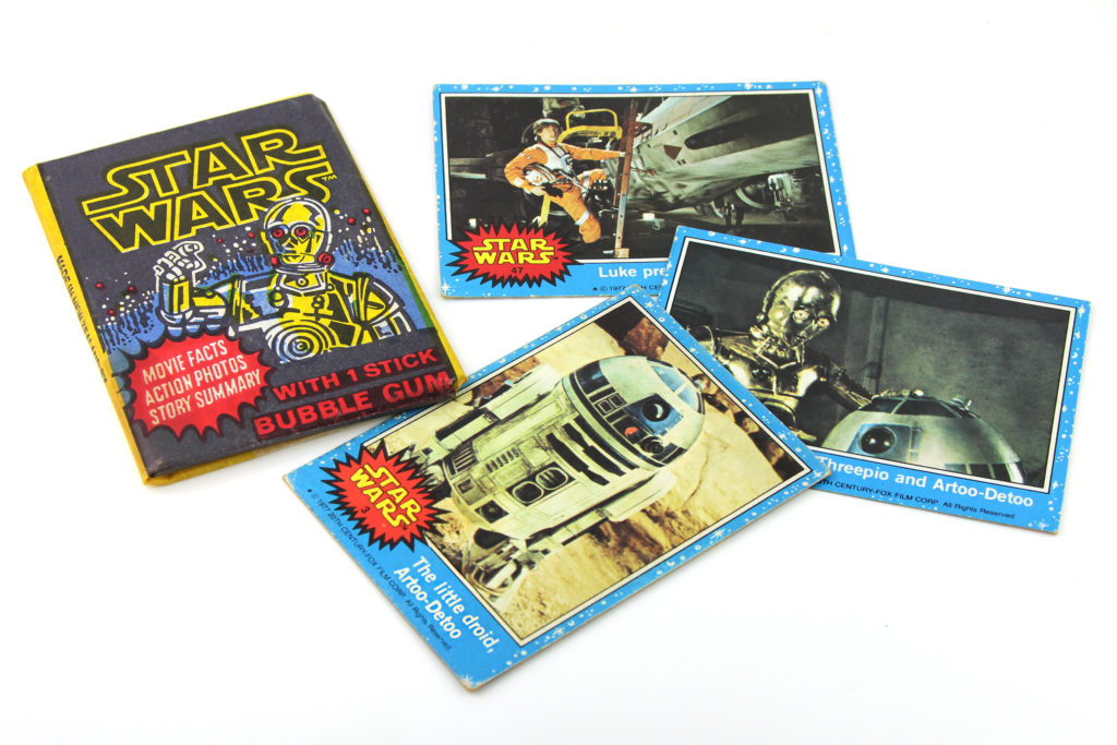 Allen's and Regina Star Wars cards