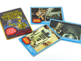 Allen's and Regina Star Wars bubblegum pack and cards