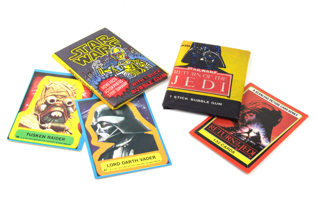 Allen's and Regina Star Wars cards