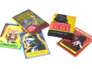 Allen's and Regina Star Wars bubblegum packs and cards