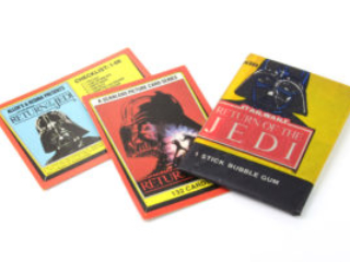 Allen's and Regina ROTJ bubblegum pack and cards