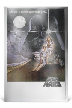 NZ Mint Star Wars Silver Foil