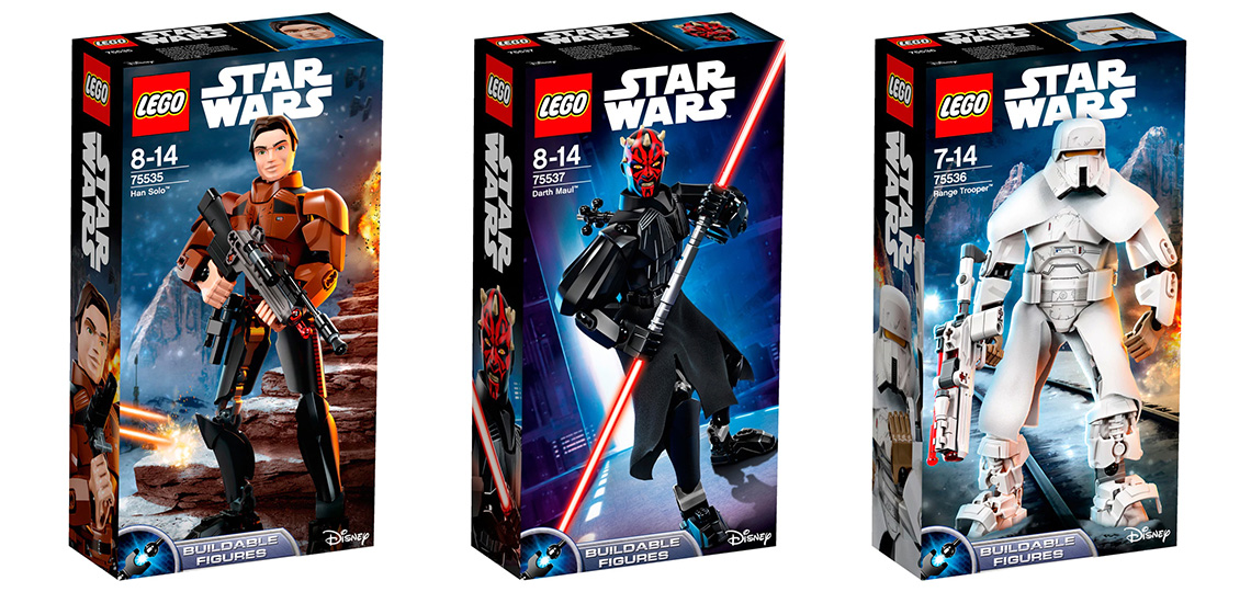 Star Wars Lego Buildable Figures