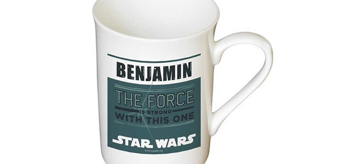 personalised star wars mug