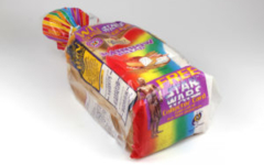 Quality Bakers Star Wars Promotion - Rainbow Bread Packaging