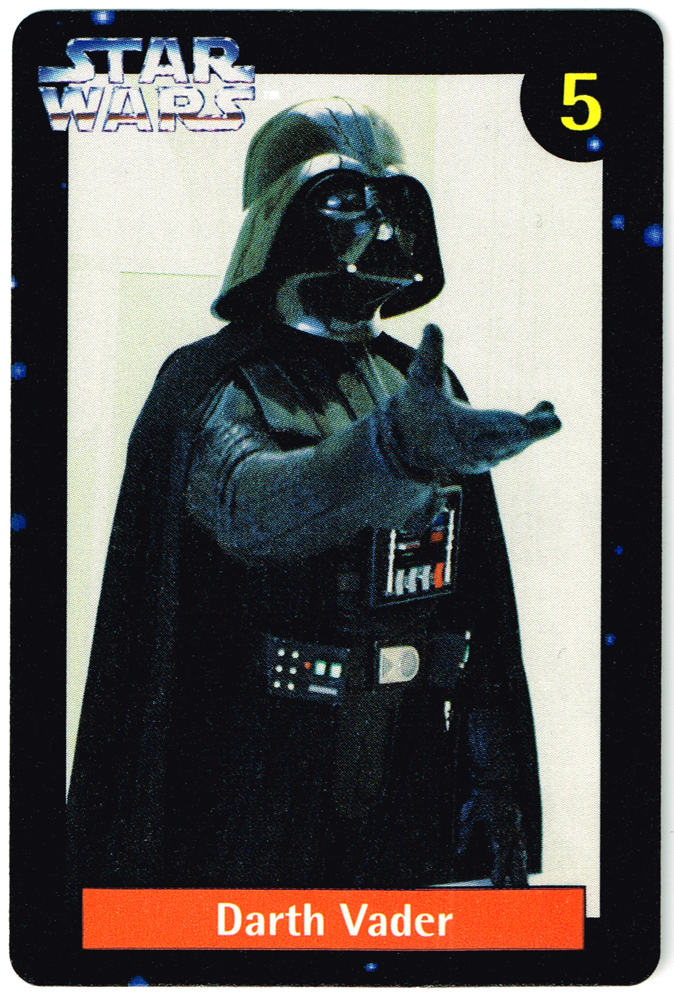 Quality Bakers Card 5 - Darth Vader