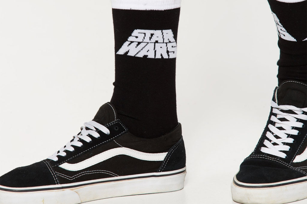 Star Wars Logo Socks