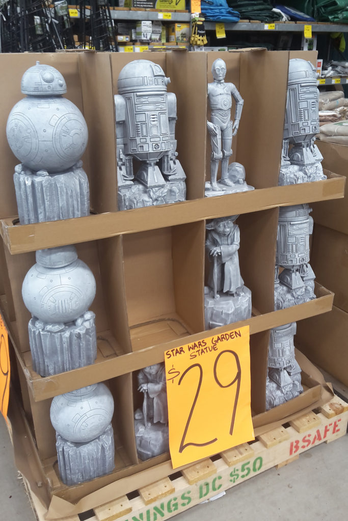 They're Back! Star Wars Garden Statues at Bunnings SWNZ, Star Wars