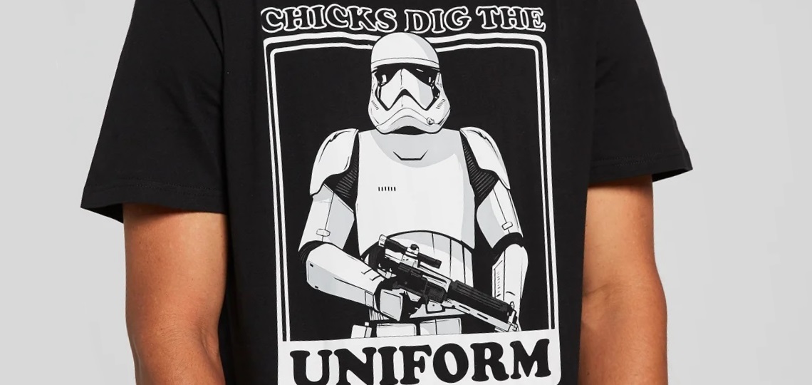 Star Wars First Order Stormtrooper T-Shirt at Jay Jays