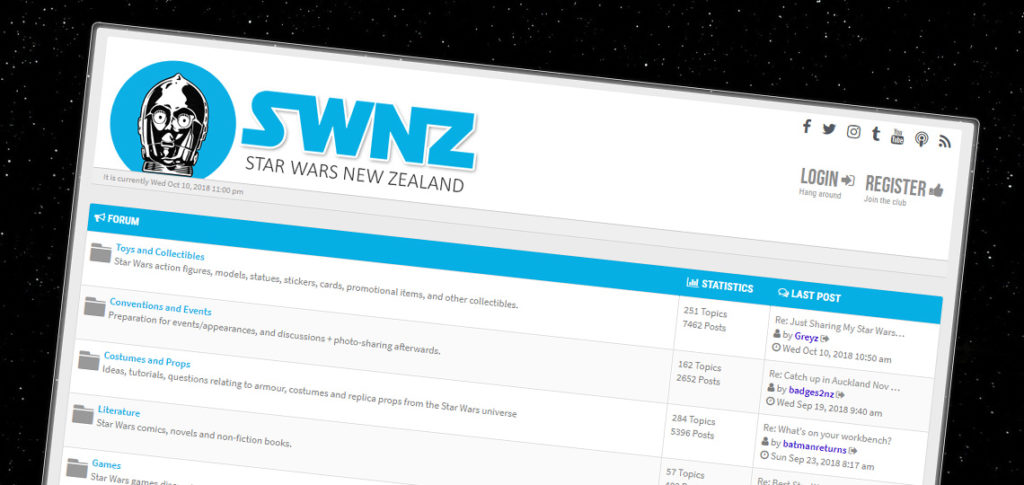 SWNZ Forums Upgraded