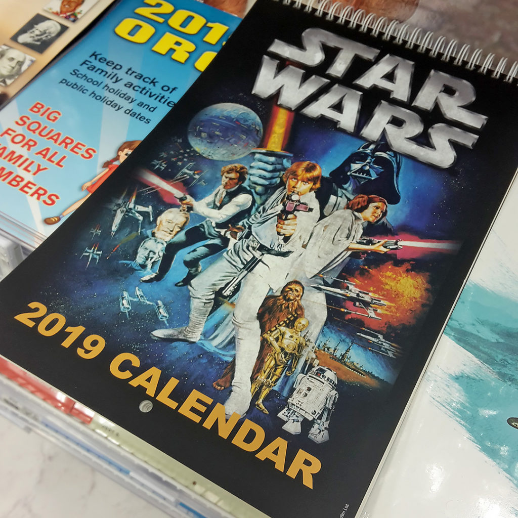 Star Wars 2019 Calendars