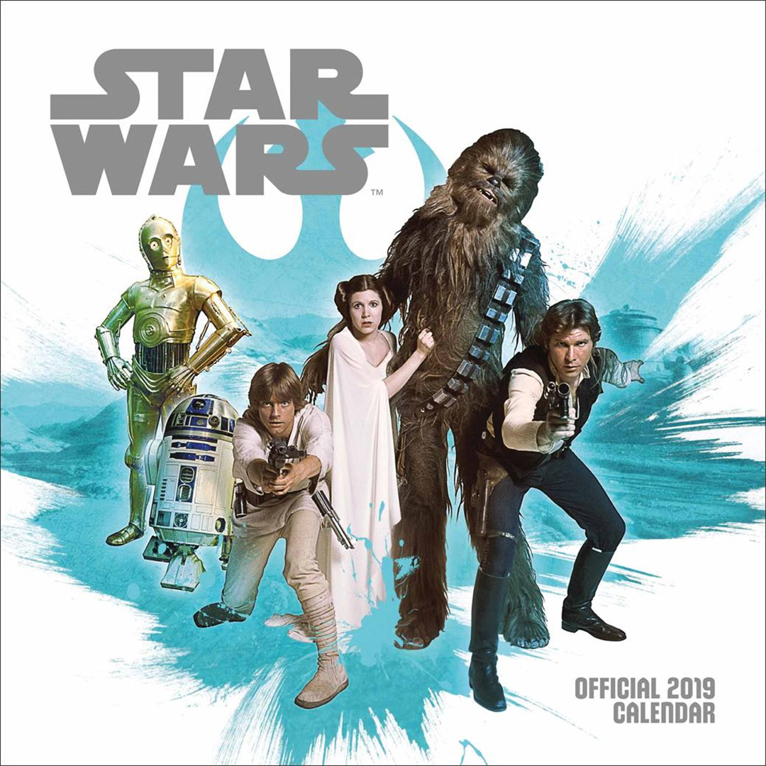 Star Wars 2019 Calendars at The Warehouse SWNZ, Star
