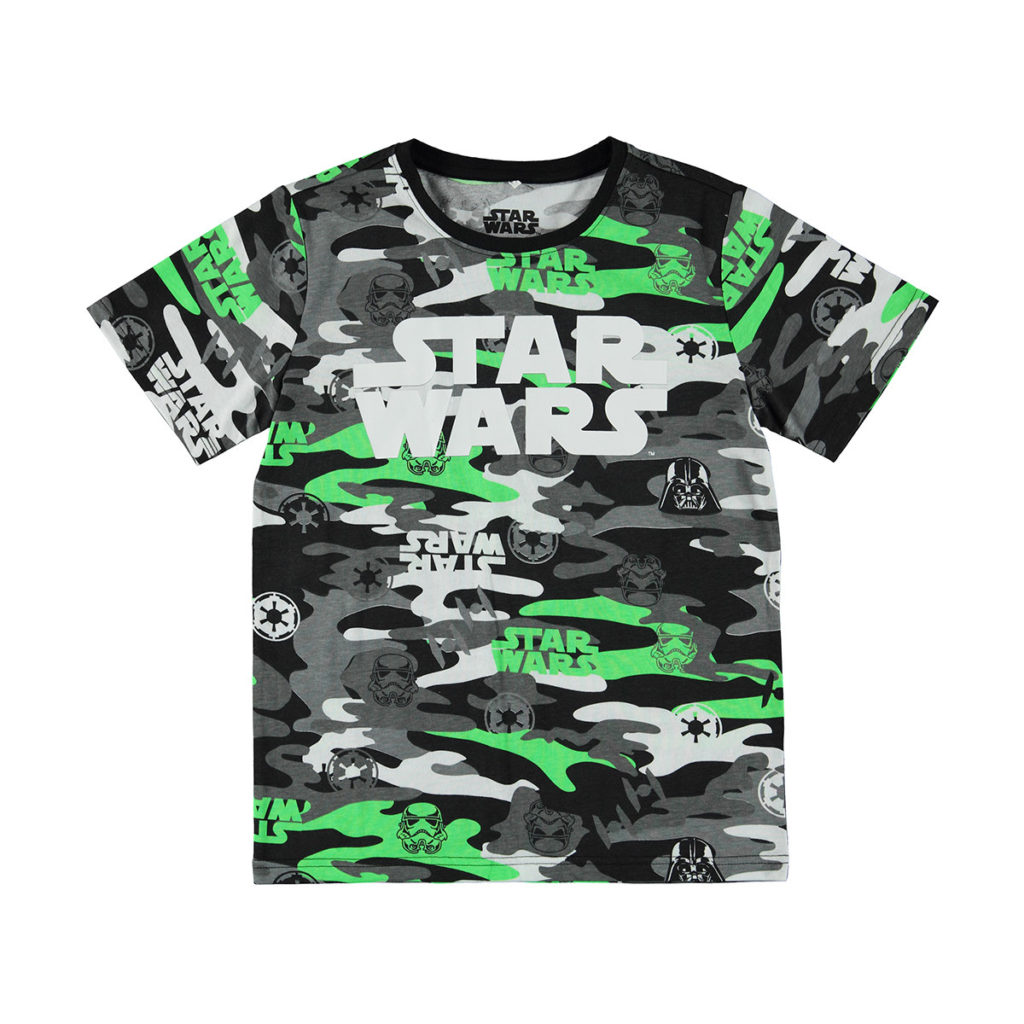 Children's Star Wars Camo Print T-Shirt at K-Mart