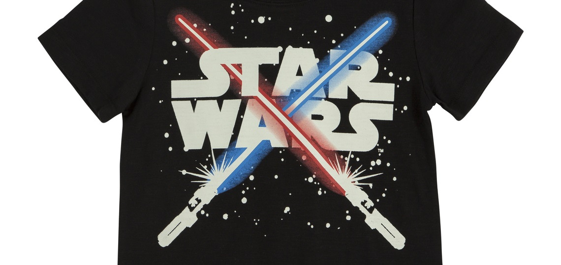 Chilren's Star Wars Lightsaber T-Shirt at K-Mart