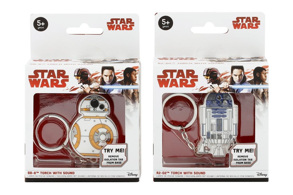 Star Wars Droid Keyrings at K-Mart