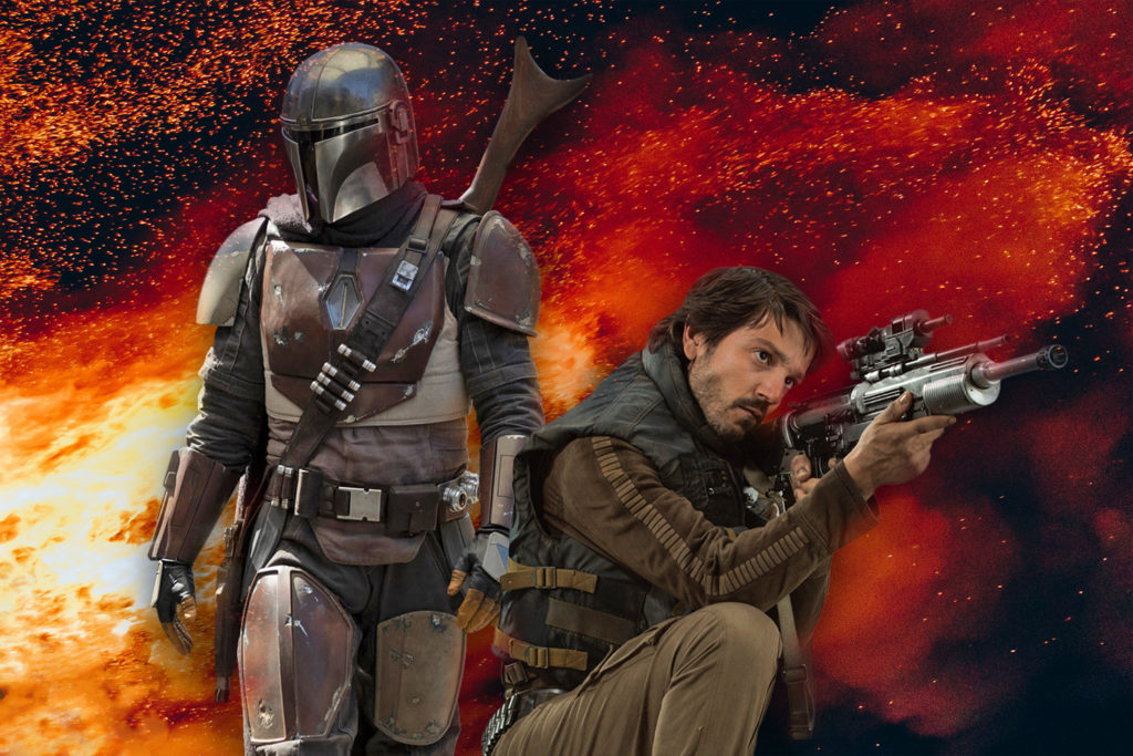 The Mandalorian and Cassian Andor