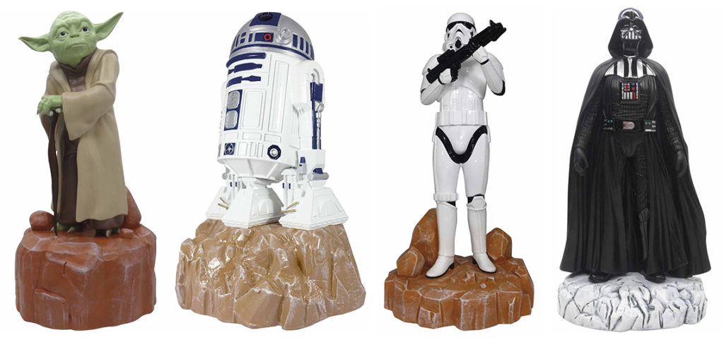 Star Wars Garden Statues at Mitre10