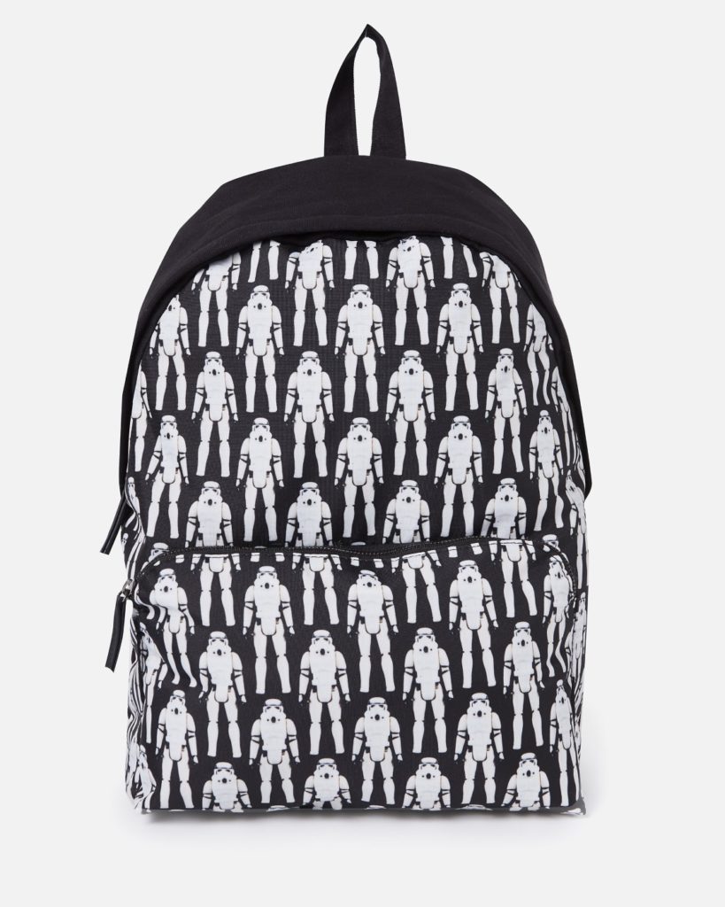 Star Wars Vintage Stormtrooper Action Figure Print Backpack at Cotton On & Typo