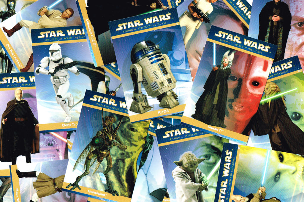 Star Wars "Taste the Magic' Trading Cards