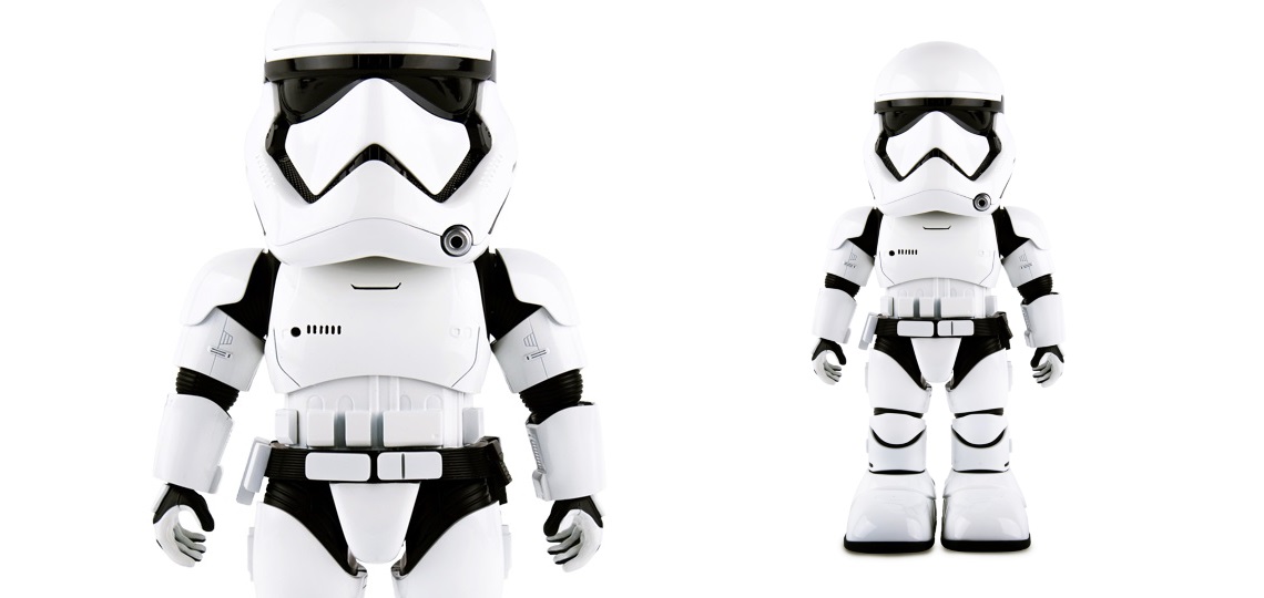 Star Wars Ubtech First Order Stormtrooper Robot on sale at EB Games NZ