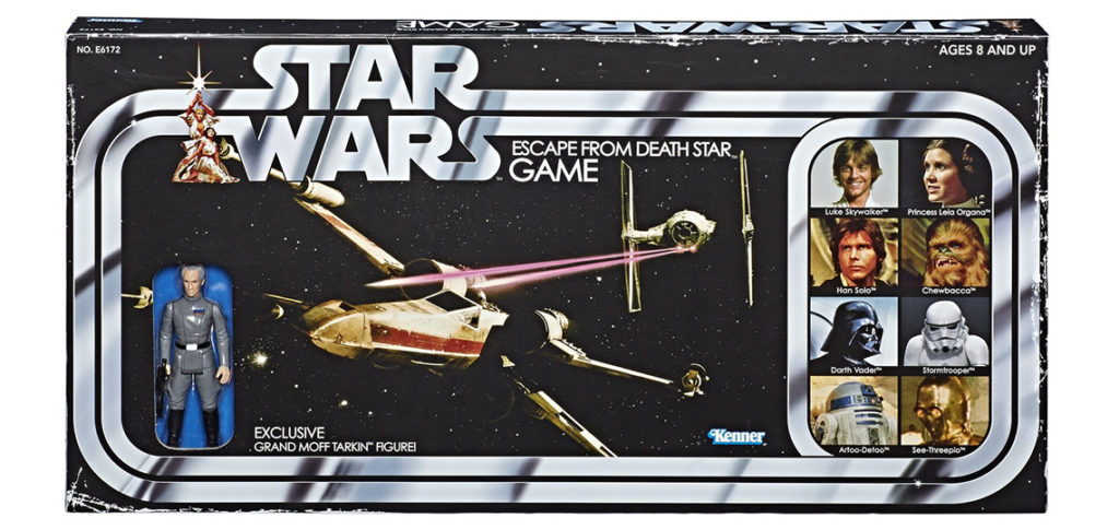 Escape From Death Star game with Tarkin figure