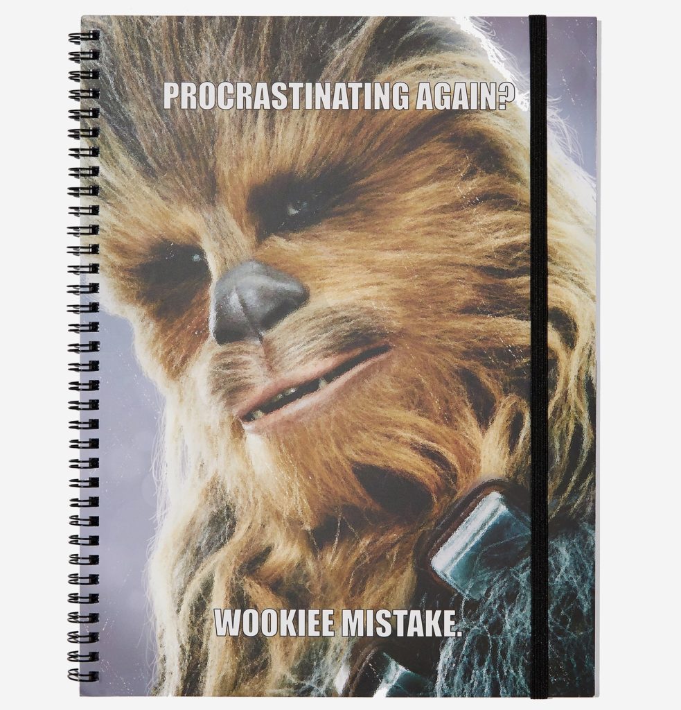 Star Wars Chewbacca A4 Notebook at Typo NZ